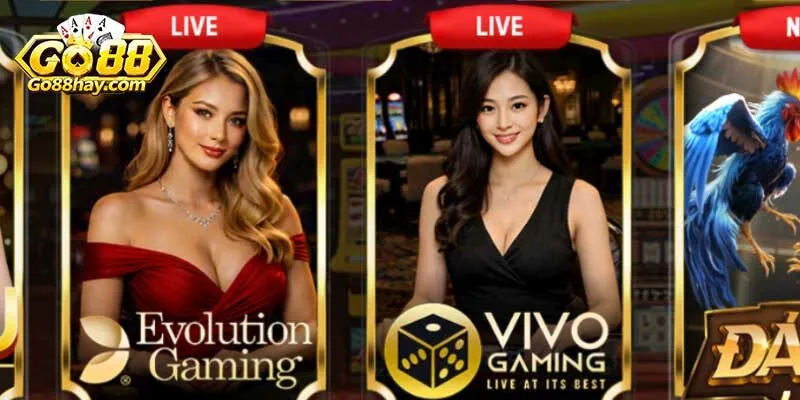 Không gian sòng bài trực tuyến Casino đầy kịch tính